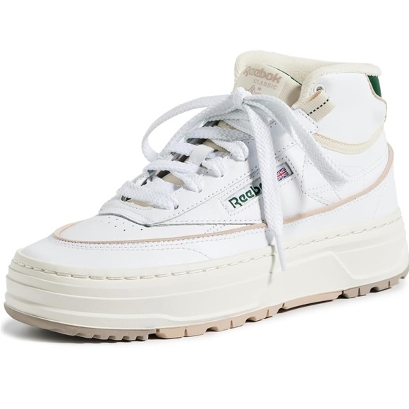 Reebok Shoes - Reebok Wo Club C Geo Mid Sneaker